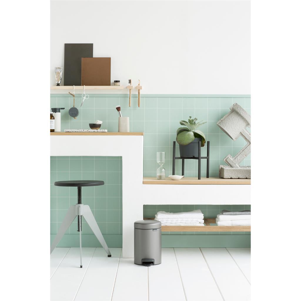 Brabantia newicon pédale bac 3l platine