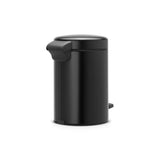 Brabantia newicon pédale bac 3l Matt Black