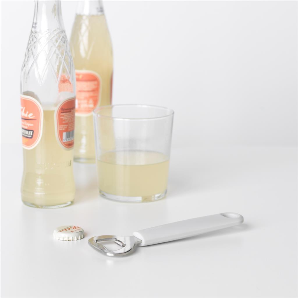 Brabantia Lecker+ Flaschenöffner weißer Edelstahl