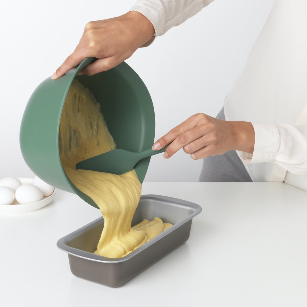 Brabantia Pfannenwender Delicious+ plus Schaber dunkelgrün