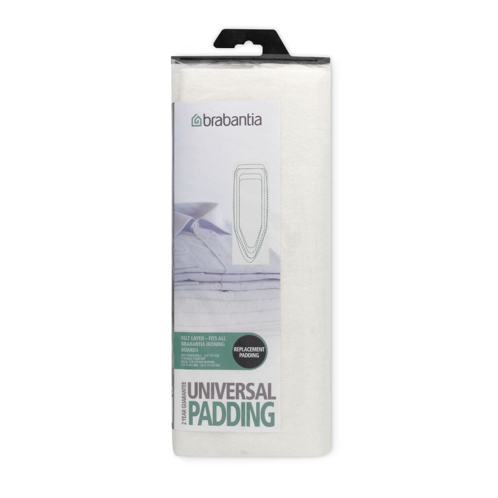 Brabantia brabantia Universal Ironing Board ënner Layer 135x49 cm wäiss