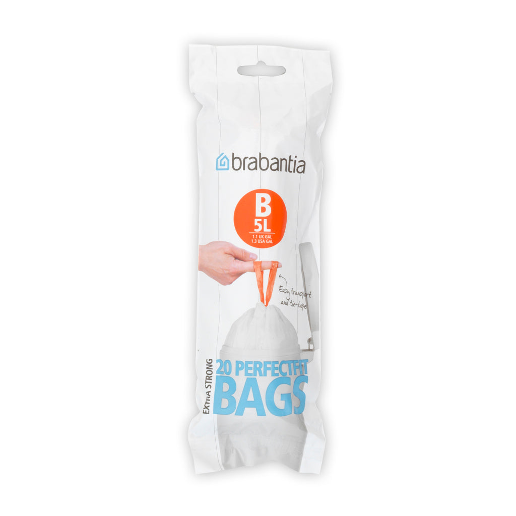 Brabantia PerfectFit Waste bags B 5L 20 pieces