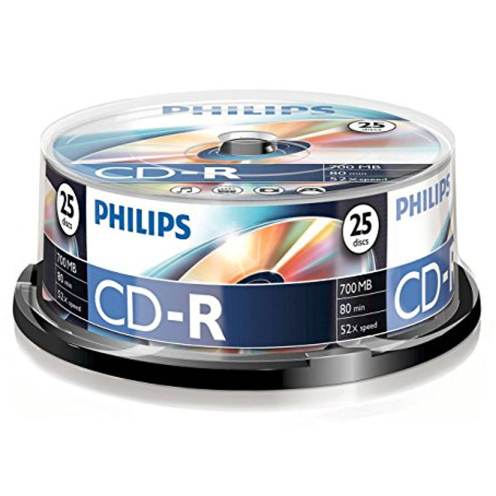 Philips cr7d5nb25 00 700 mb 80 min. 52x cd-r