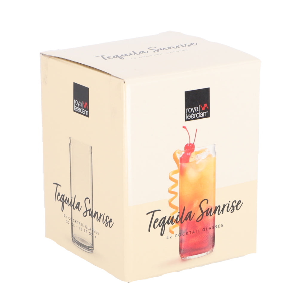 Royal Leerdam Tequila Sunrise Glas-Set 4 | 4 Stück