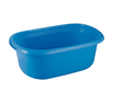Sunware Basic Wäschekorb 40 Liter blau 65x44x25cm Kunststoff