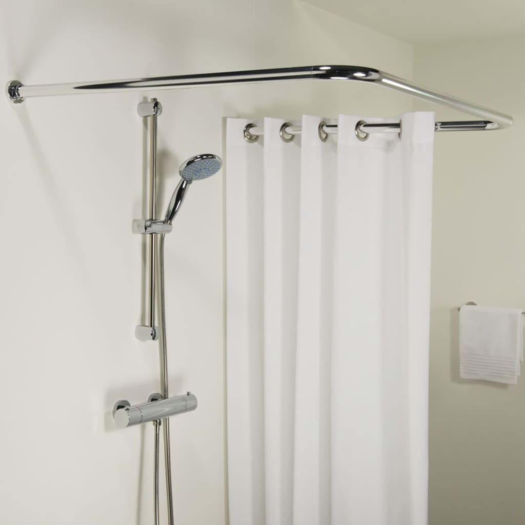 Sealskin Sealskin shower curtain rod Combi chrome -colored