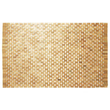 Branche de phoque SealShin Badmat Wood Block 52x90 cm Naturel