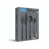 Amefa Vintage Cutlery Ensemble de 16 pièces noir