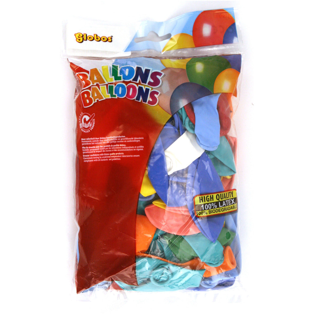 Globos Ballon mehrfarbig 50 Stück