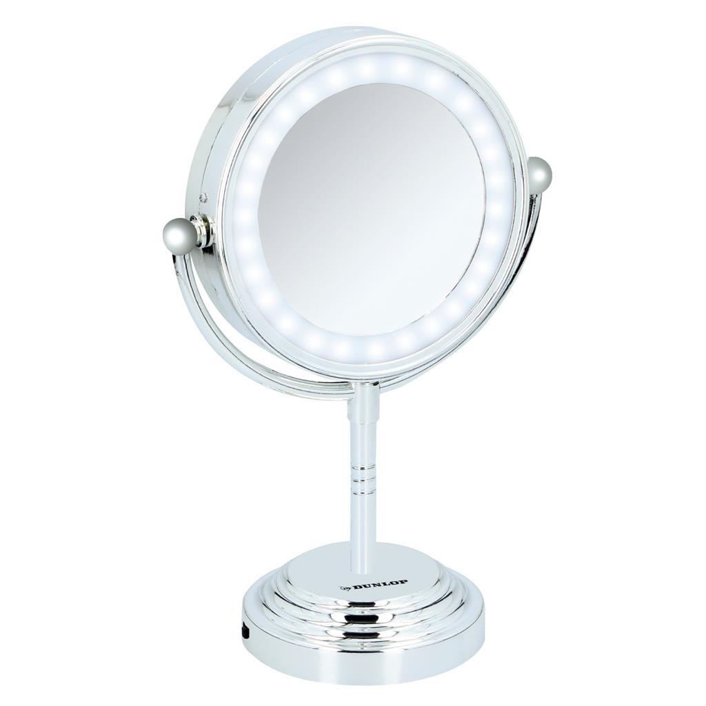 Dunlop LED Layout Mirror 15 cm krom