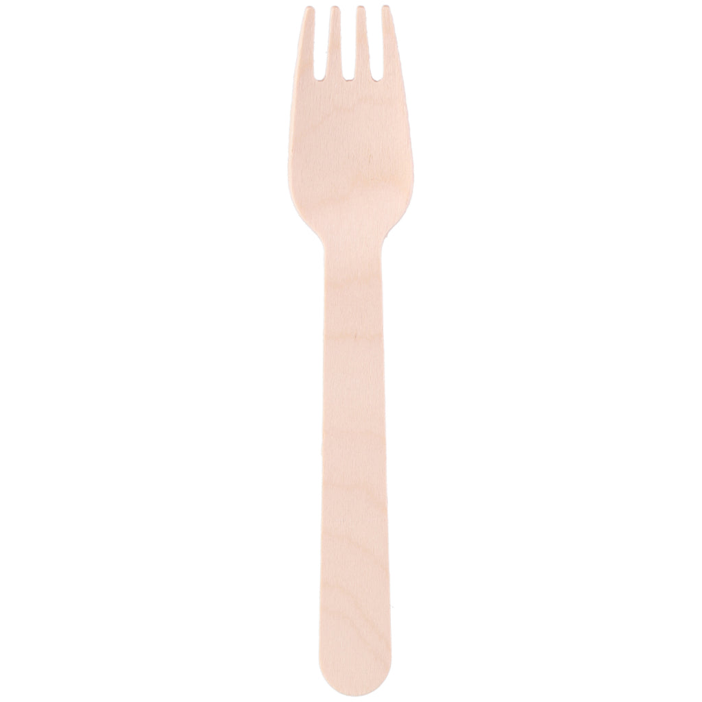 Cuisine Elegance Holzgabeln 16 cm 12 Stück
