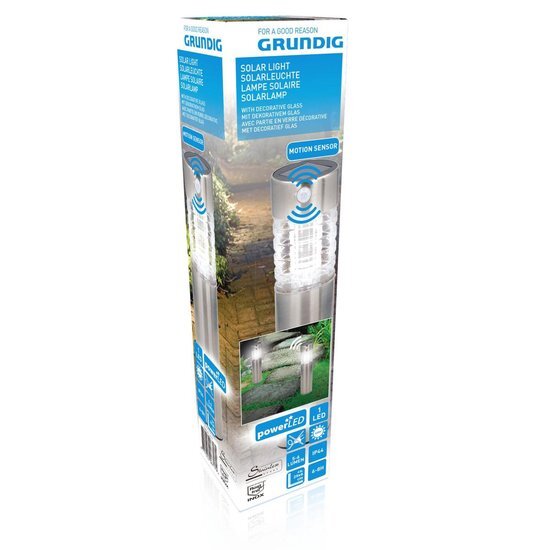 Grundig grundig tuinlamp met bewegingssensor led