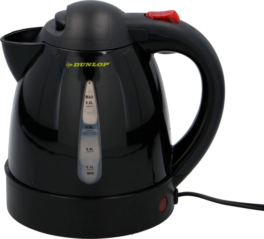 Dunlop Camping Kettle Black 12V enchufe