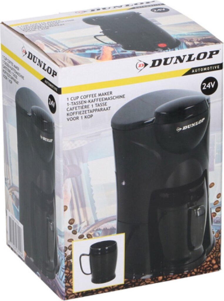 Dunlop coffee maker Siggaret connection 1 cup 24V truck truck or camper