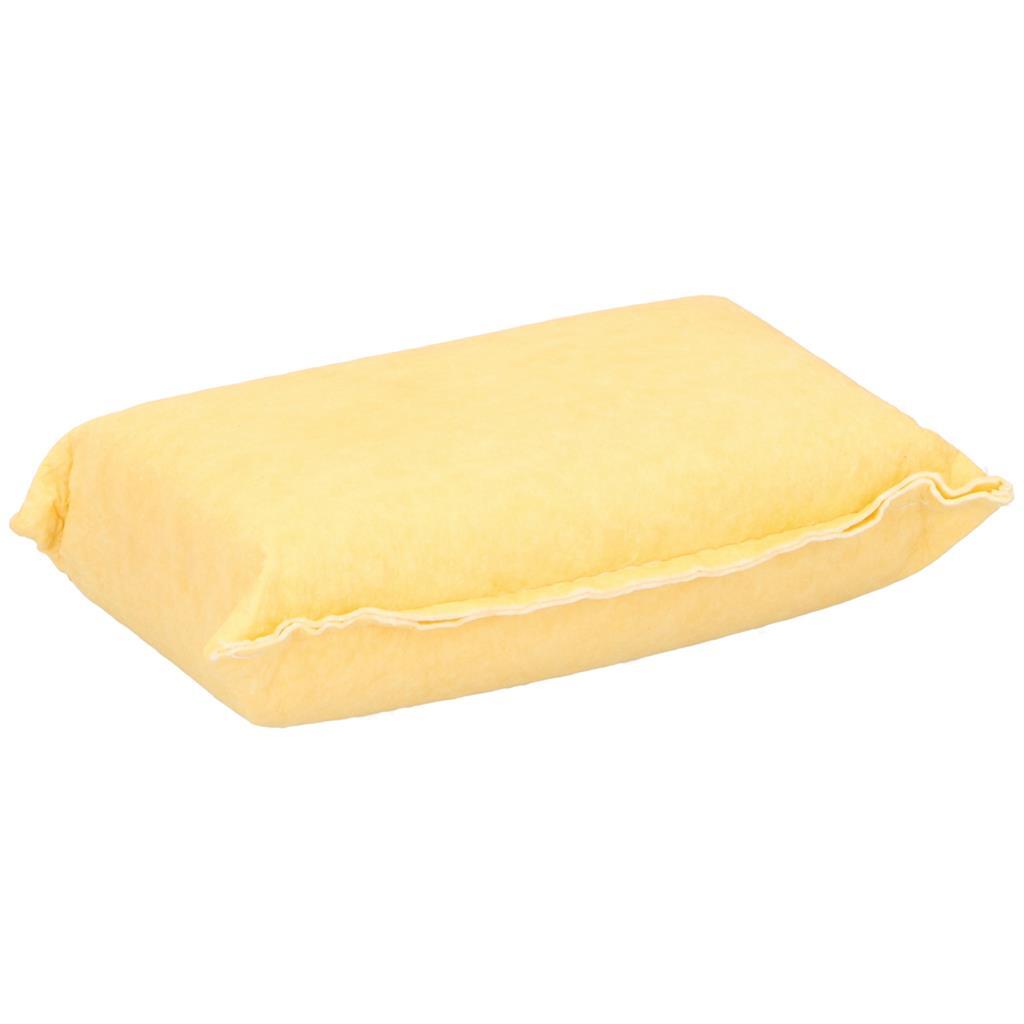 Basic leather car chamois sponge yellow