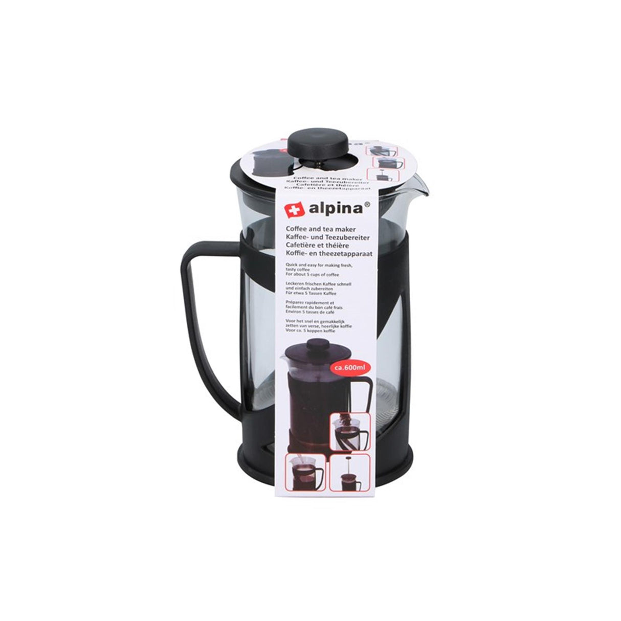 Alpina Kaffeebereiterglas 600ml