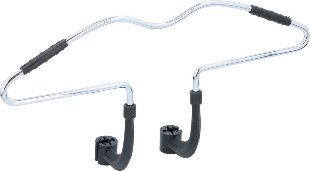 Dunlop Aut Oděv Hanger for Headrest 42,5x3x14,3 cm Chrome Silver