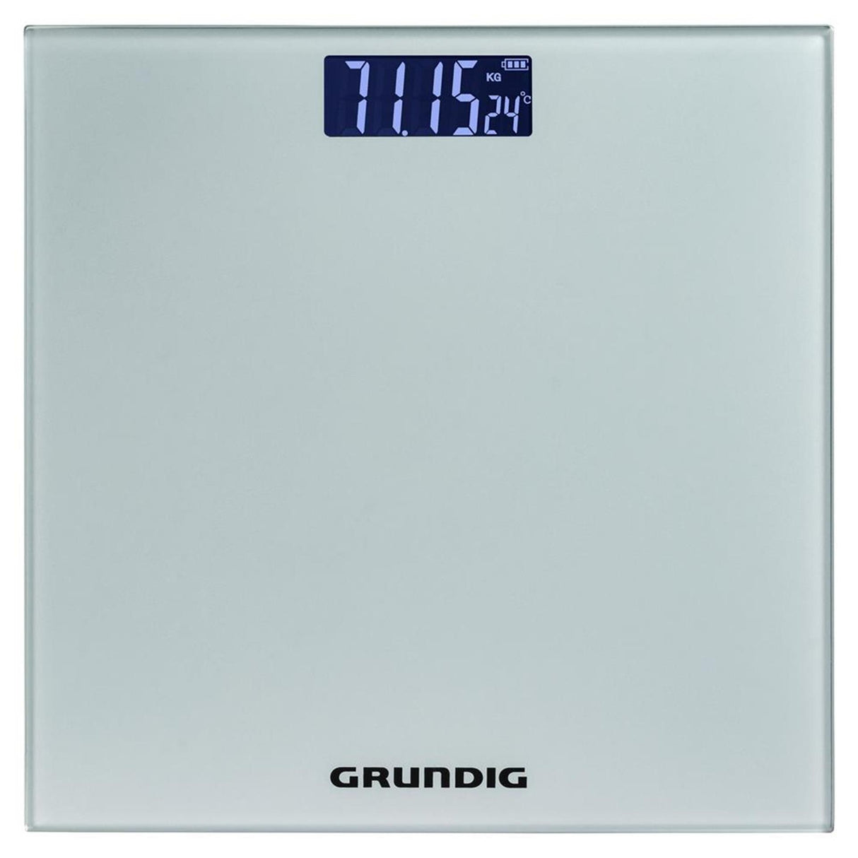 Grundig Personenwaage Glas grau
