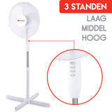 Alpina Standventilator 40 cm weiß
