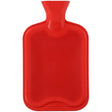 Wärmflasche 2 Liter grau oder rot