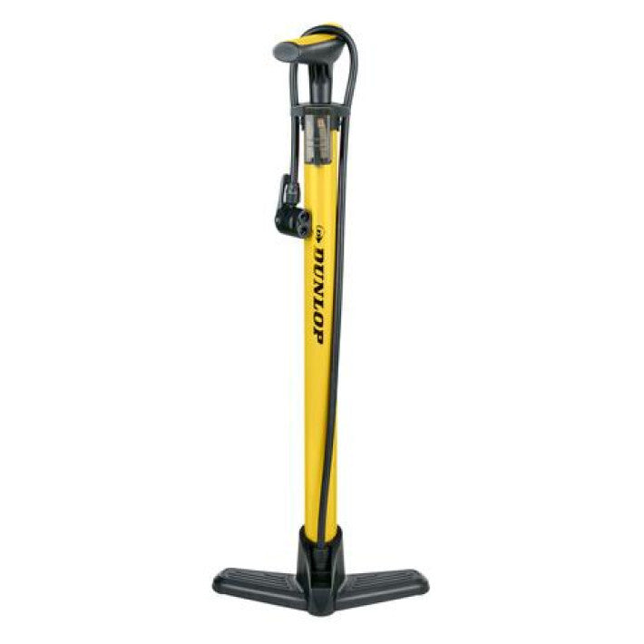 Dunlop cykelpump gul