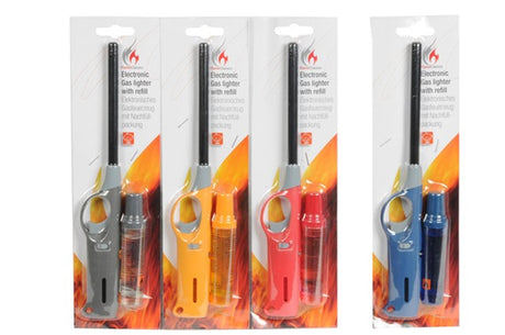 Flame Classics Feuerzeug 27 cm mit 18 ml Nachfüllung