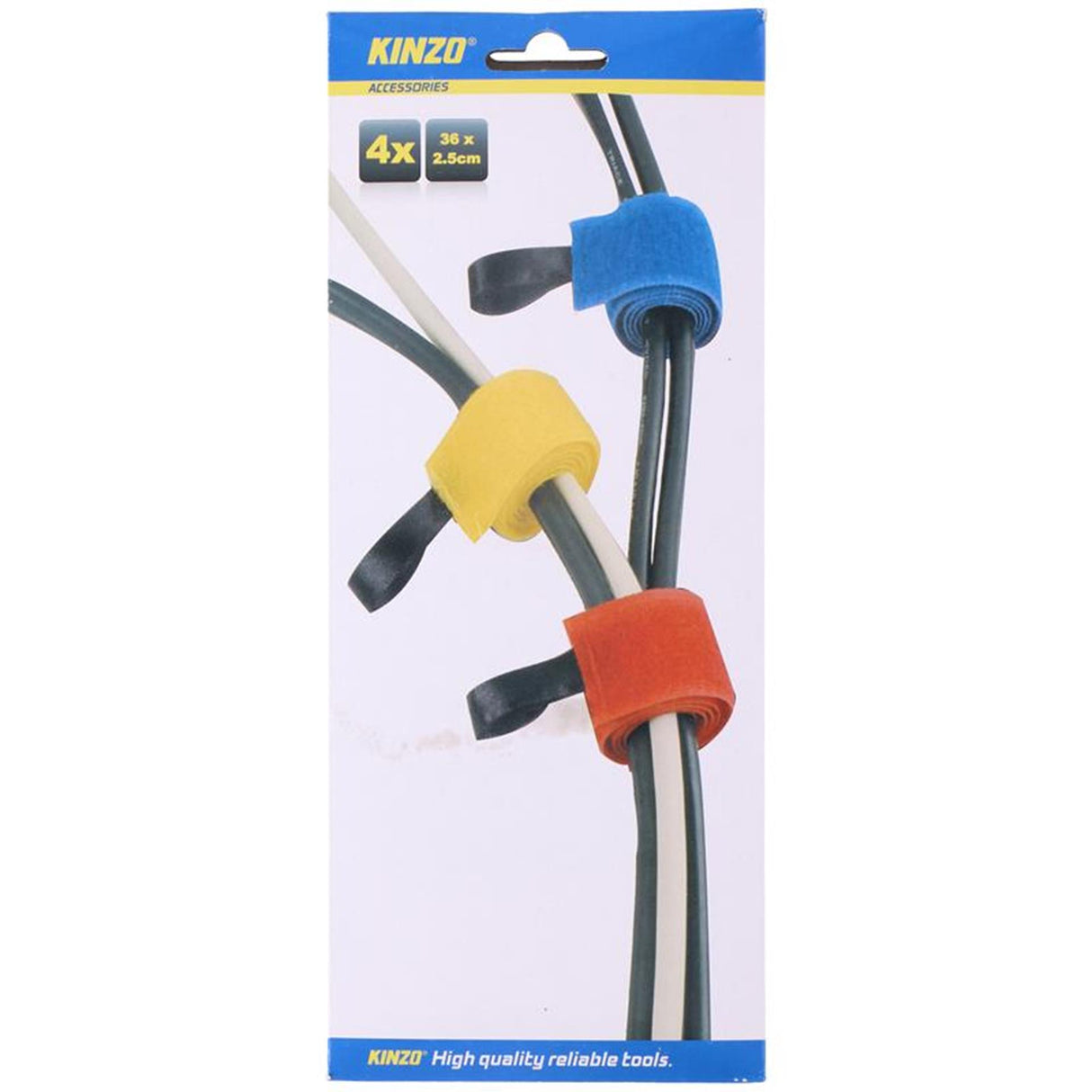 Kinzo Kabel-Organizer-Set 4-teilig