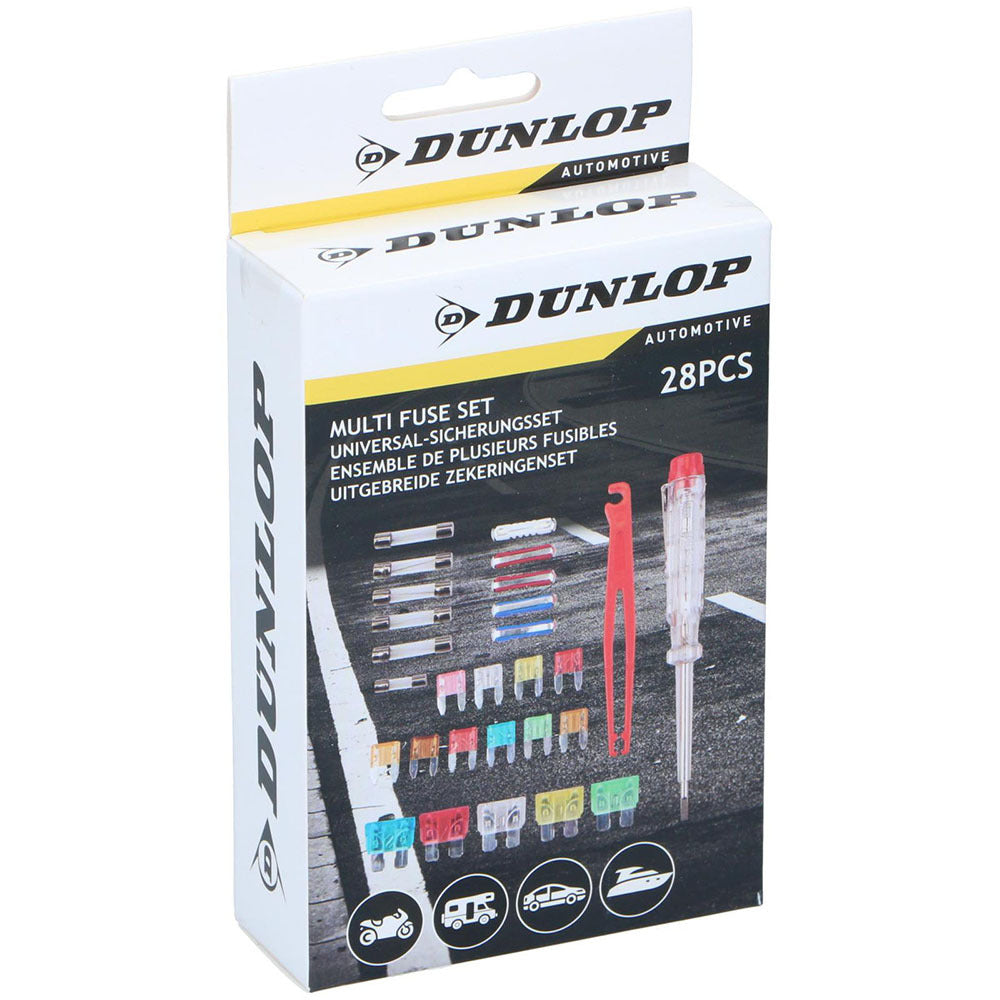 Dunlop dunklop uitgebreide zekeringenset 28 delig