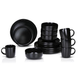 Alpina Geschirrset 16-teilig ø26,5cm schwarz