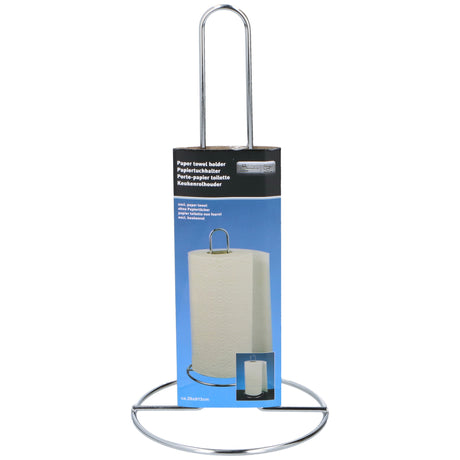 Basic Küchenrollenhalter 28 cm aus Edelstahl