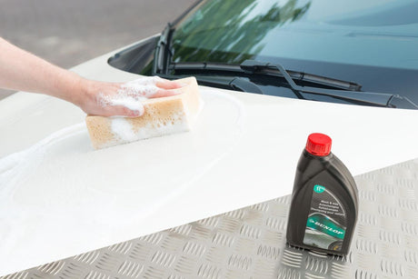 Dunlop Autoshampoo – schäumend – entfernt Fettinsekten – 1 Liter – Schwarz