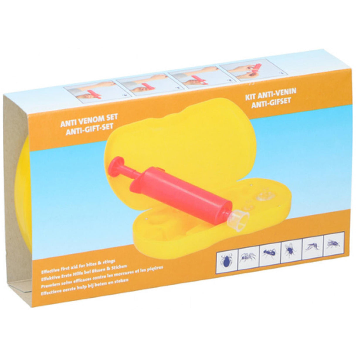 Anti-Gift-Saugpumpe für Insektenstiche