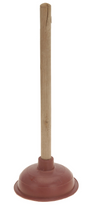 Ultra sauberer Spülbeckenentsperrer 40 x 13,5 cm mit Holzgriff