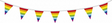 Haza Whitebeard-Regenbogenfahnenlinie, 10 m.