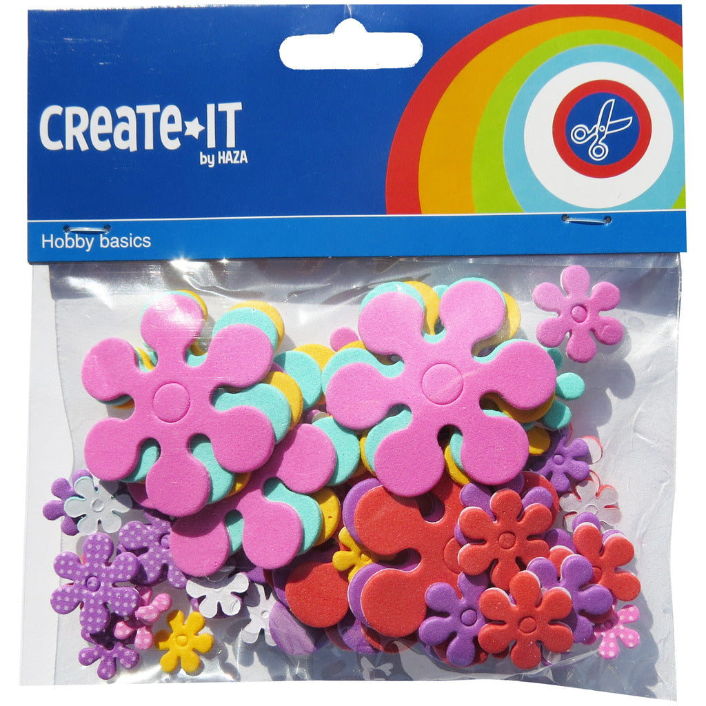Foamstickers Blumen, 70.