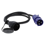 Grundlegender geerdeter CEE-Adapterstecker 1,5 m