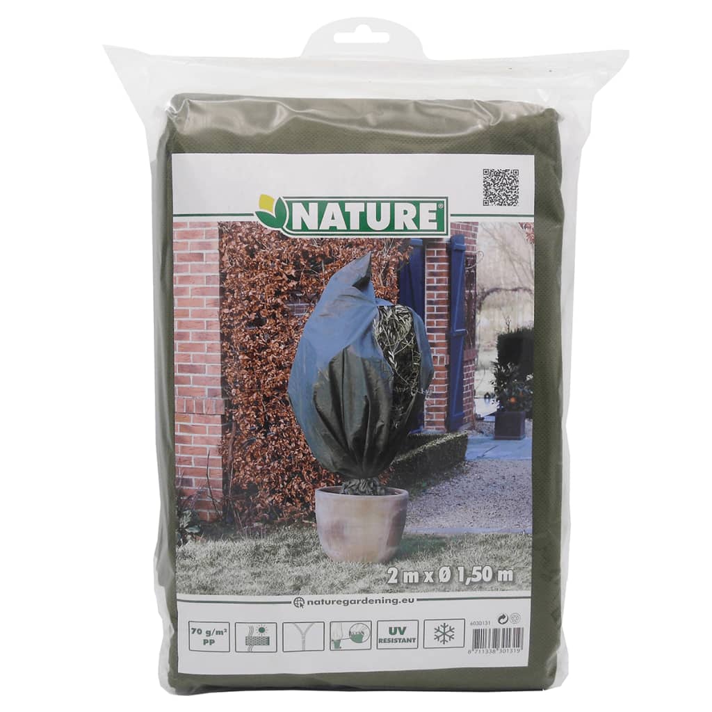 Naturaleza Naturaleza Invierno Cover 70 g m² 1.5x2 m verde