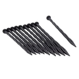 Nature Nature Ground pins 10 pcs 20 cm Black