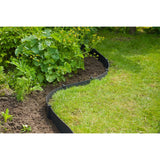 Naturaleza Naturaleza Border frontera Conjunto de H15 cm x 10 m con pluma negra