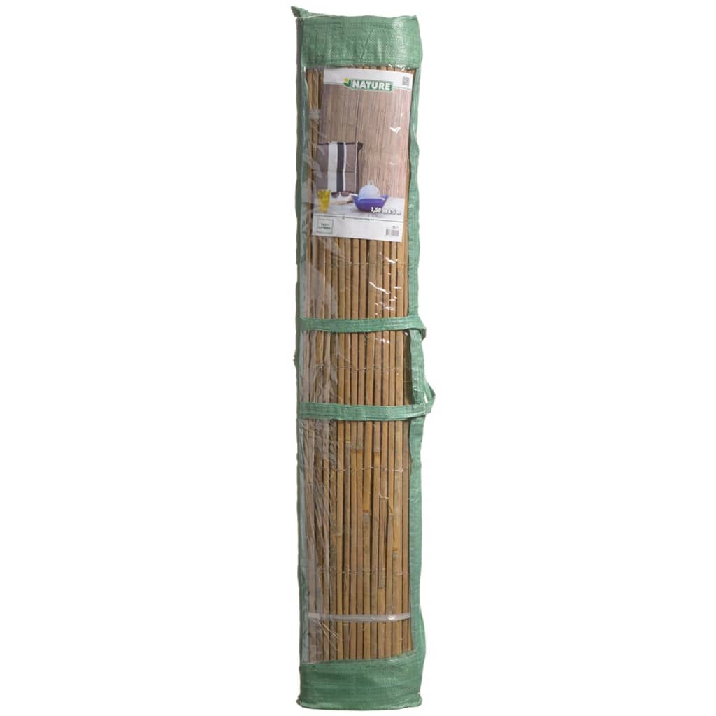 Naturgartenbildschirm 1.5x5 m Bambus