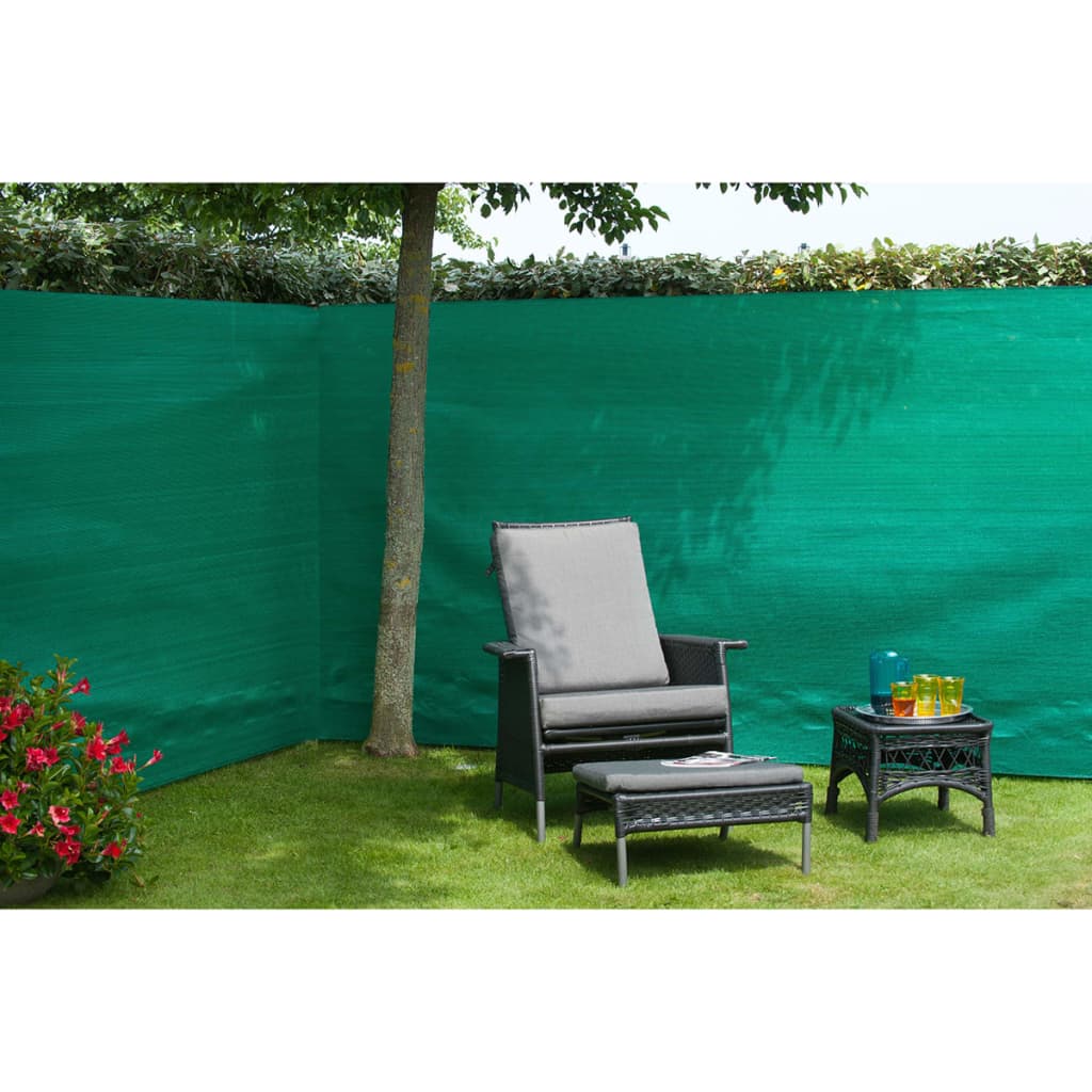 Naturgartenbildschirm 1x3 m pe grün
