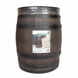 Naturaleza Naturaleza Carril de lluvia con madera Look 50 L 38x49.5 cm marrón