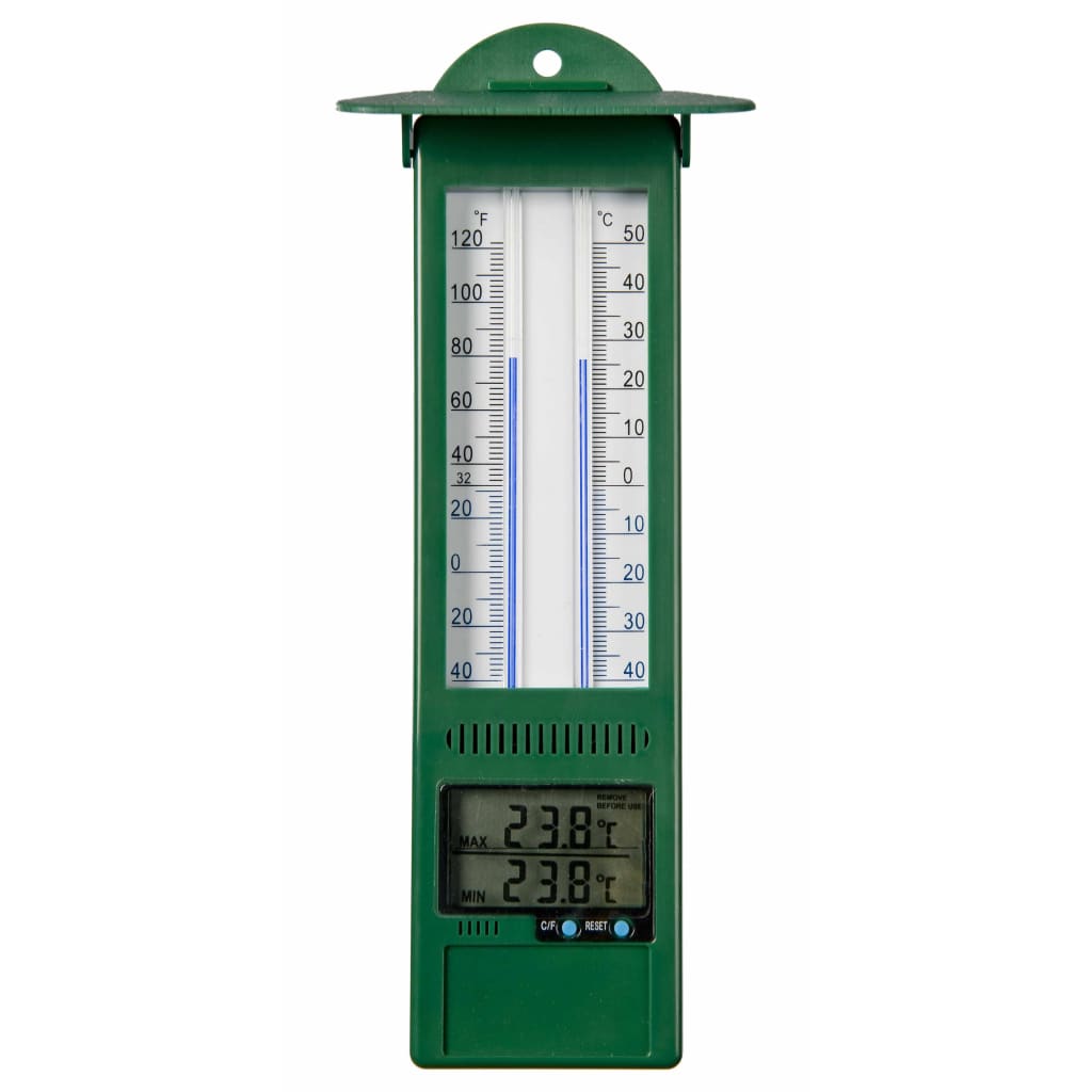 Nature Nature Tuinthermometer Min-Max digital 9.5x2.5x24 cm