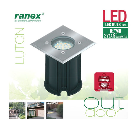 RANEEX RA-0158620 LED Ground Spot 3 W 230 LM 3000 K