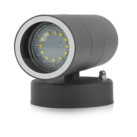 Smartwares GWL-176-HG Außenwandleuchte aus grauem Edelstahl