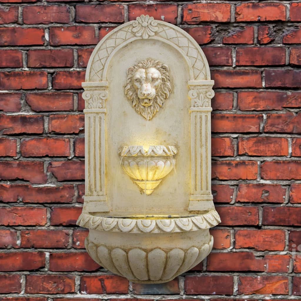 Ubbink Ubbink Garden Wall Fountain Acqua Arte Assoro Leeuw