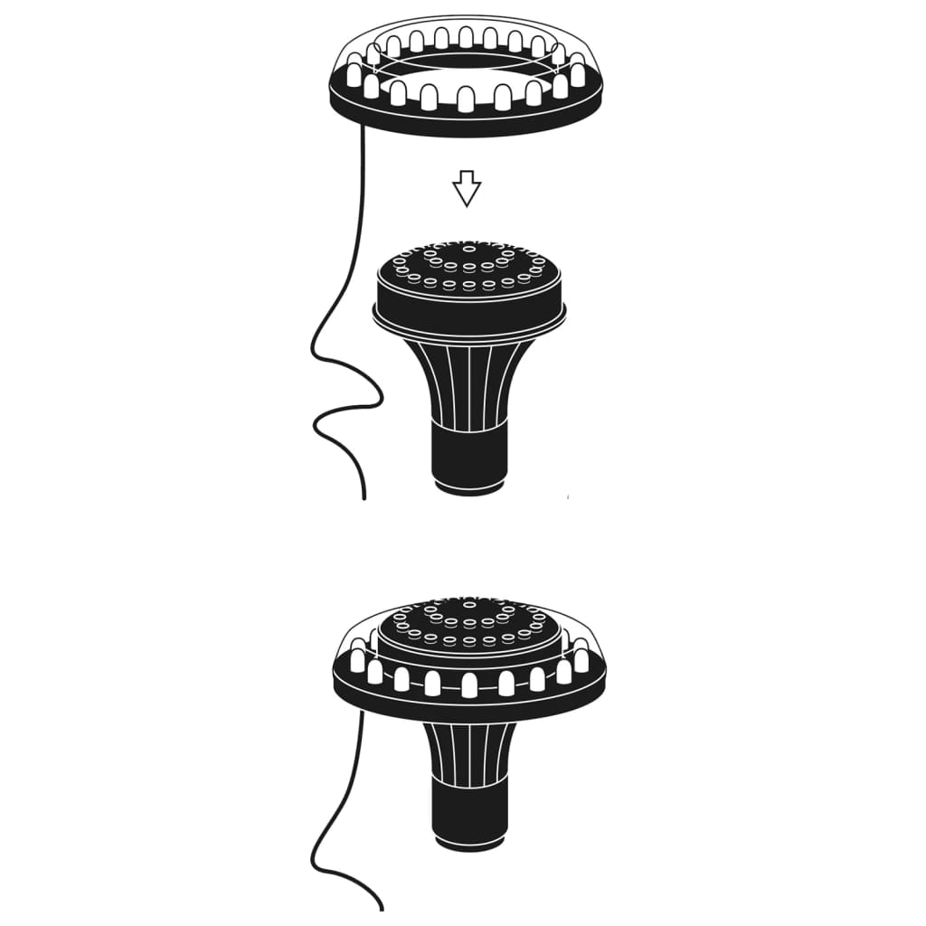 Ubbink Ubbink LED -Lampe für Gartenbrunnen 1 '' ''