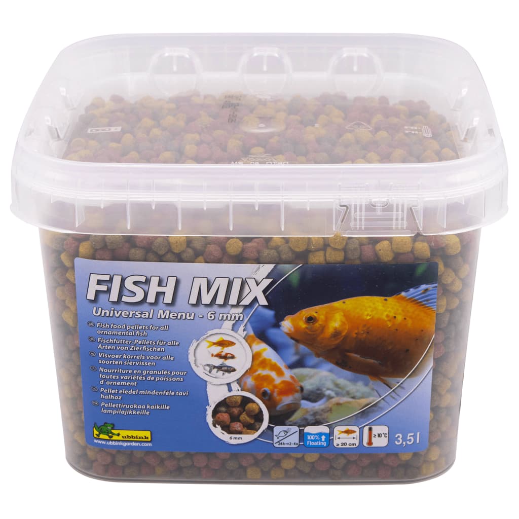 Ubbink Fischfutter Fisch Mix Universal Menü 6 mm 3,5 l