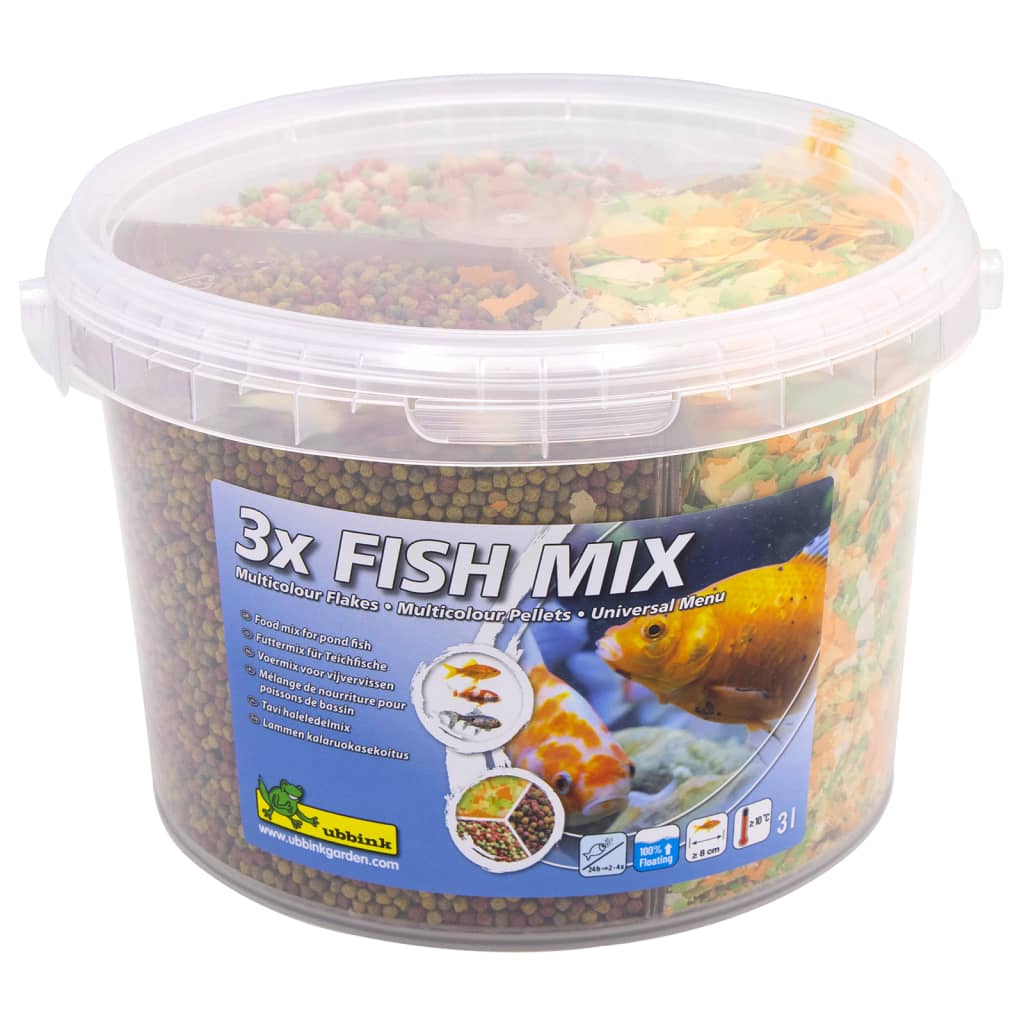 Ubbink ubbink pesce cibo mix di pesce multi-mix 3 l