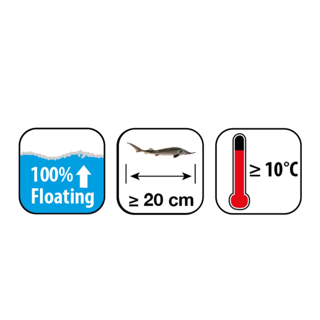 Ubbink ubbink fiskmat Heiko koi Sturgeon Energy -meny 6 mm 3 l